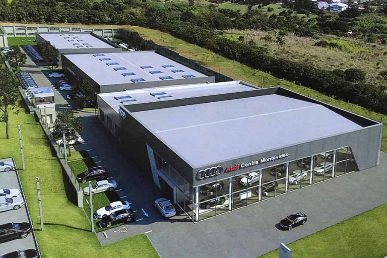 Audi factory in Uruguay