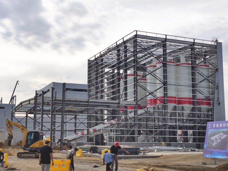 How Prefabricated Steel Frames Are Shaping the Future of Industrial Park Construction