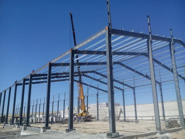 Brick Factory in Algeria6（portal frame）