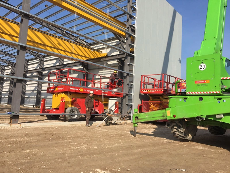Steel Structure Warehouse Construction Process: From Foundation to Final Installation插图1 Warehouse in Germany