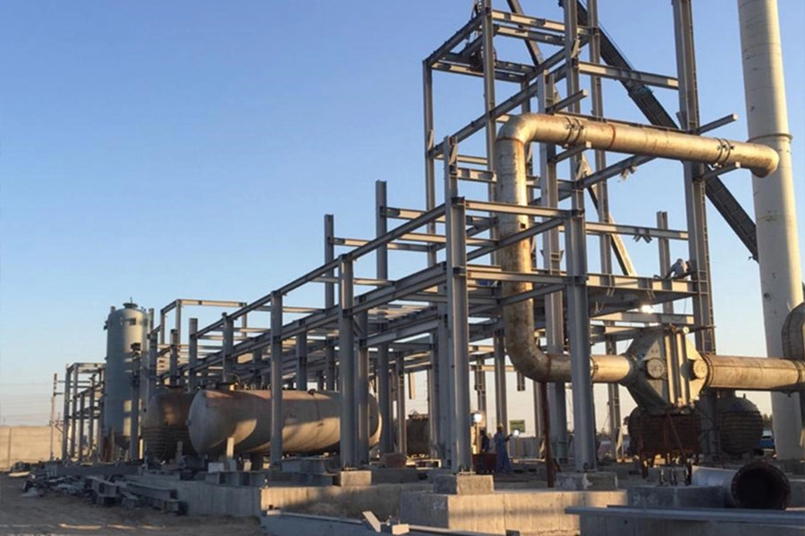 Pakistan Chemical Factory2（portal frame）